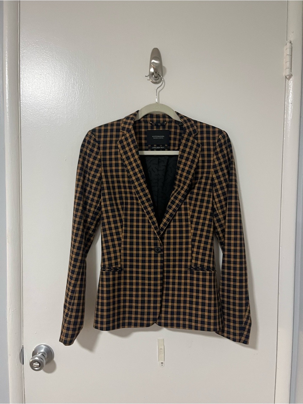 Scotch & Soda | Checked Tailored Blazer